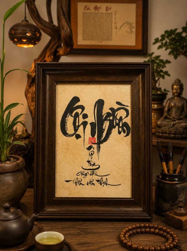 Tranh chữ cội nguồn